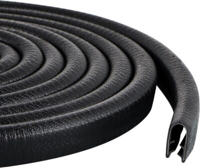 10ft Rubber Edge Trim Guard, Adhesive-Free U Shape Seal Strip