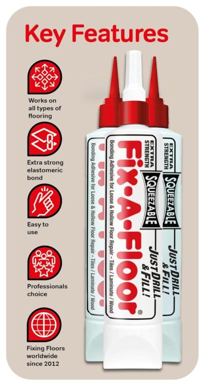 12-Pack Fix-A-Floor Adhesive: Repair Loose Tiles, Wood, Laminate Flooring - Image 3