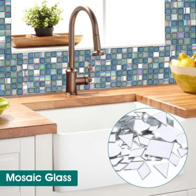 120 Pcs 1 Inch Mirror Tiles for DIY Crafts - Image 5