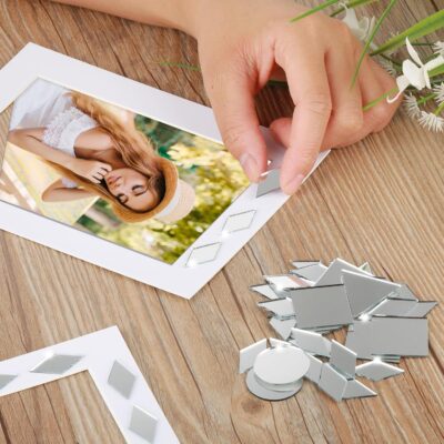 120 Pcs 1 Inch Mirror Tiles for DIY Crafts - Image 8