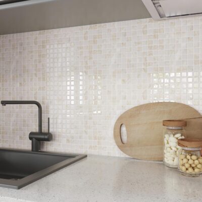 16 Sheets Beige Peel and Stick Backsplash for Kitchen - Image 6