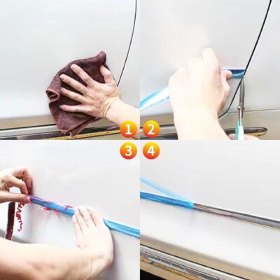 16Ft Chrome Silver Car Molding Trim Scratch-Proof (1/4 inch) - Image 5