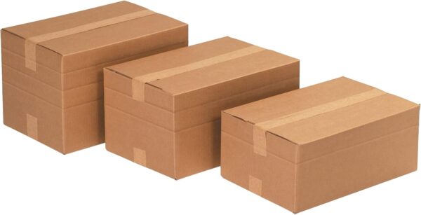 Partners Brand Multi-Depth Corrugated Boxes, 24x24x12, Kraft (Pack of 10) - Image 7