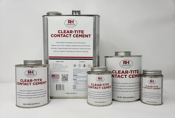 Clear-Tite Contact Cement, 1 Gallon - RH Adhesives - Image 2