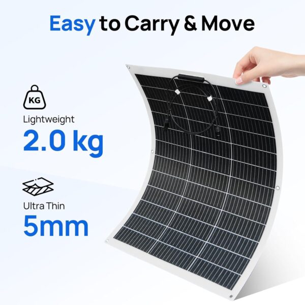 ECO-WORTHY 260W Flexible Solar Panels for RV, Boats - Image 4