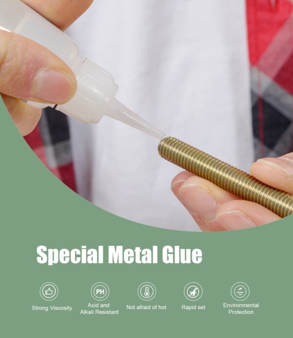 Metal Super Glue for Bonding Metal and Other Materials - Image 4