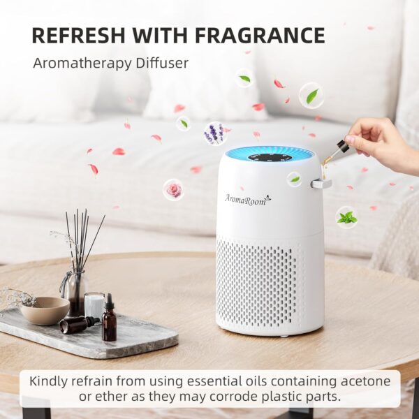 AromaRoom 2 Pack HEPA Air Purifiers with Aromatherapy - Image 8