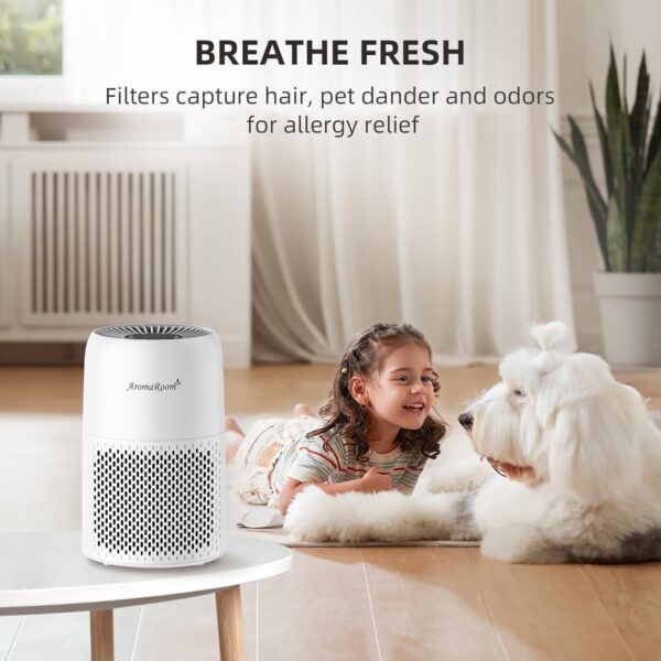 AromaRoom 2 Pack HEPA Air Purifiers with Aromatherapy - Image 9