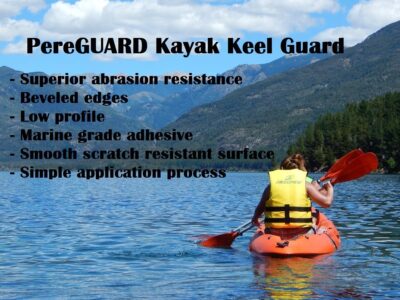 2" White Keel Guard for Kayak/Canoe, Abrasion Resistant - Image 5