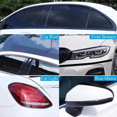 25Ft Glossy Black Car Side Moldings - UV-Protected, Scratch-Proof - Image 5