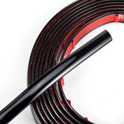 25Ft Glossy Black Car Side Moldings - UV-Protected, Scratch-Proof - Image 2