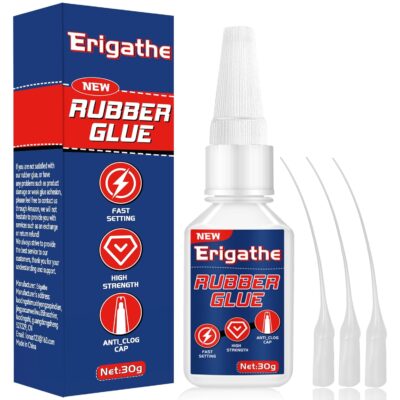 30g Rubber Glue for Shoes, Metal, Plastic Bonding