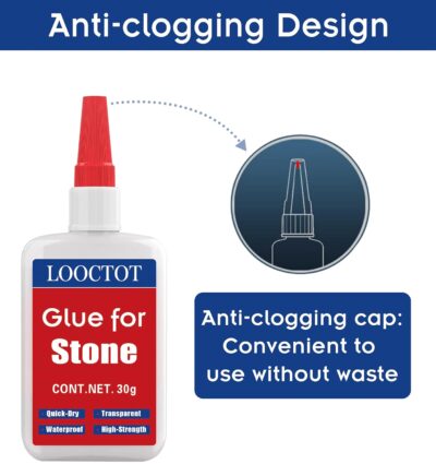 30g Stone Glue for Bonding Stones and Tile Repair - Image 2