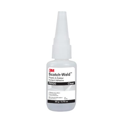 3M PR100 Instant Adhesive: Clear, Low Viscosity, Fast Cure