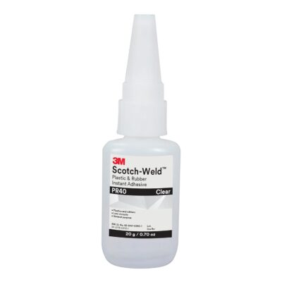 3M PR40 Clear Instant Adhesive, 20g Bottle