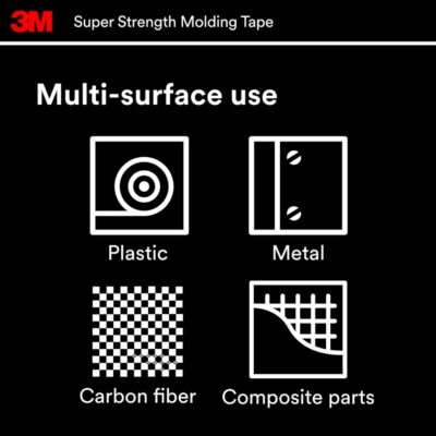 3M Super-Strength Molding Tape, 03616, 7/8 in x 15 ft - Image 13