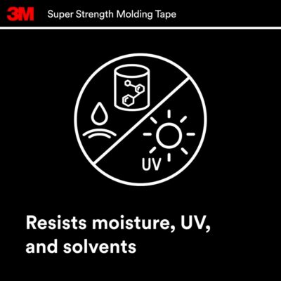 3M Super-Strength Molding Tape, 03616, 7/8 in x 15 ft - Image 14