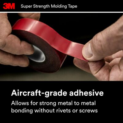 3M Super-Strength Molding Tape, 03616, 7/8 in x 15 ft - Image 9