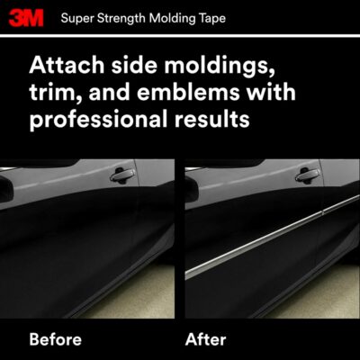 3M Super-Strength Molding Tape, 03616, 7/8 in x 15 ft - Image 6