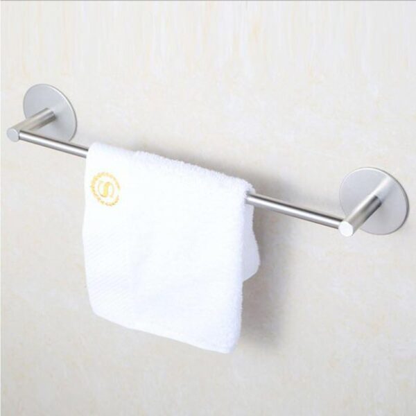 16'' SUS304 Stainless Steel Self Adhesive Towel Bar - Image 8