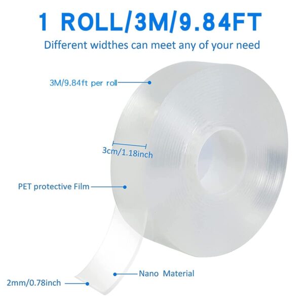 Heavy Duty Double Sided Mounting Tape (9.84 feet) - Image 2