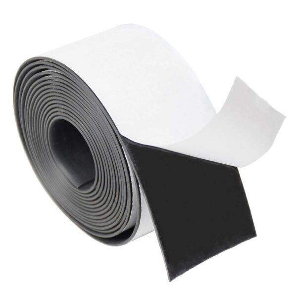 DOBTIM Adhesive Neoprene Rubber Strips 1/16" Thick X 2" Wide X 10' Long