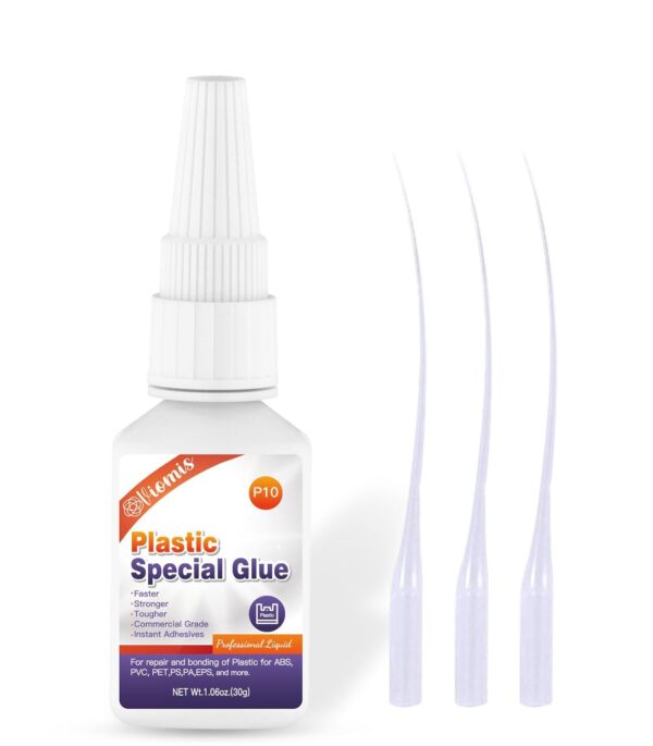 Instant Super Glue for Plastic, Fast Dry Adhesive