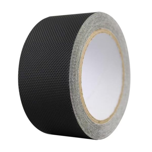 Black Rubber Grip Tape: Anti-Slip, Waterproof, Heat Resistant (2In x 20Ft)