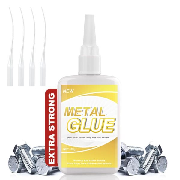 Metal Repair Glue, Waterproof Adhesive for Stainless Steel, Jewellery (30g)