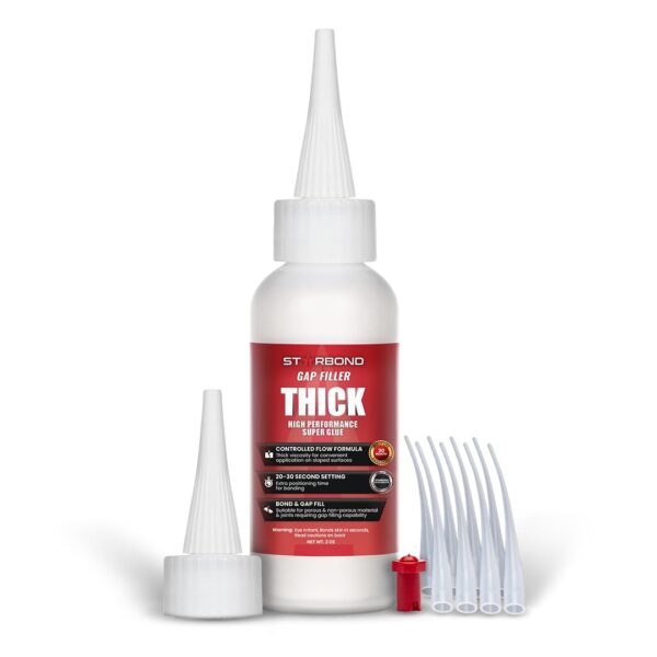 STARBOND Premium Grade Thick Super Glue, 2oz