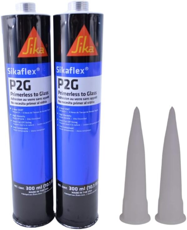 Auto Glass Sealant Sikaflex P2G x 2