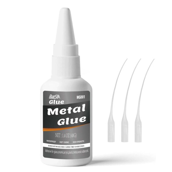 Instant Strength Super Glue for Metal - Fast-Curing Adhesive