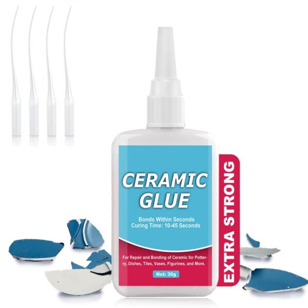 30g Ceramic Glue: Waterproof, High Temperature Resistant, No Smell