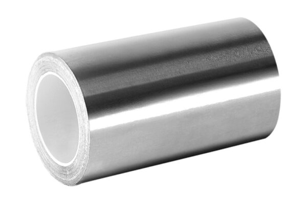 TC862 Silver High Temp Stainless Steel Foil Tape, 3"x3yd