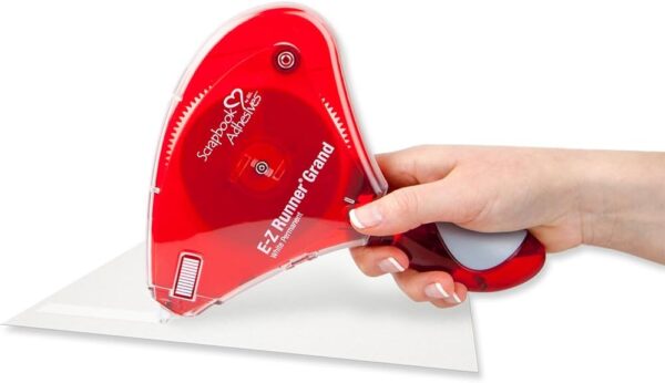 Scrapbook Adhesive Dispenser, Double-Sided, Recyclable, 150-foot, RED - Image 2