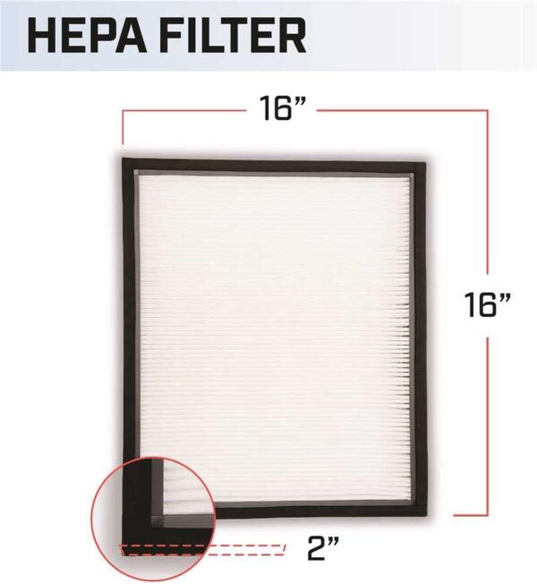 BlueDri HEPA Air Filter 2 Pack for Air Purifiers - Image 2