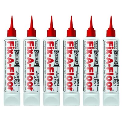 6-Pack Fix-A-Floor Adhesive for Loose Tiles, Wood, Laminate Flooring