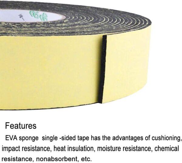 High Density Foam Insulation Tape for HVAC and Pipes - Image 5