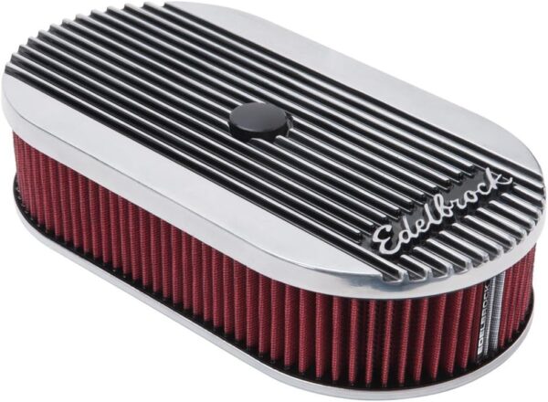 Edelbrock Oval Air Cleaner for 4-Barrel Carburetor