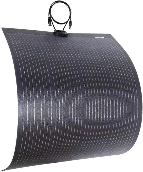 150W 12V Black Flexible Solar Panel for Campers, RVs