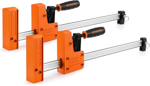 Jorgensen 18" 2-Pack Parallel Clamp Set for Woodworking