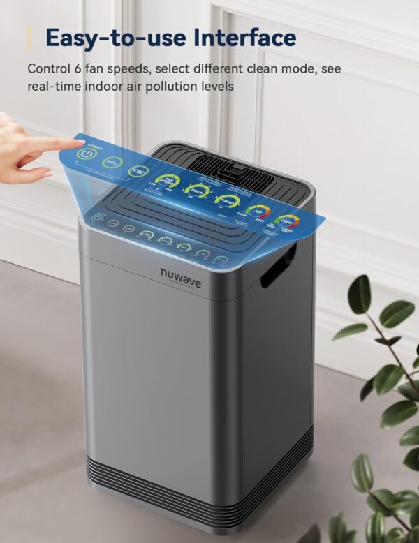 Nuwave Oxypure Smart Air Purifier: 5 Stage Tower Filter - Image 10