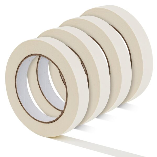 0.75" Painters Tape, 4 Pack, Beige White, 220 Yards