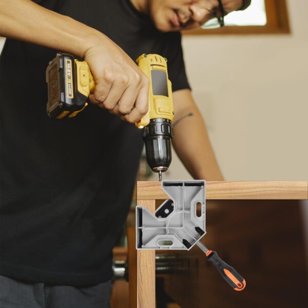 Adjustable 90 Degree Corner Clamp for Woodworking and Framing - Image 7