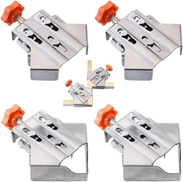 Stainless Steel 90 Degree Corner Clamp for Woodworking