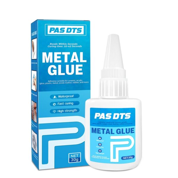 30g Fast-Drying Metal Glue for Stainless Steel, Aluminum, Jewelry