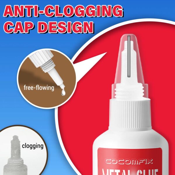 Metal and Stainless Steel Super Glue, Waterproof, High Temperature Resistant - Image 5