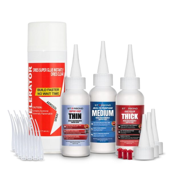 Starbond 2 oz. CA Glue Bundle for Quick Glue-ups