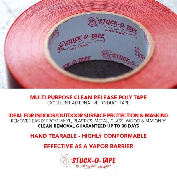 Stuck-O-Tape: Multi-Purpose Indoor/Outdoor Surface Protection Tape