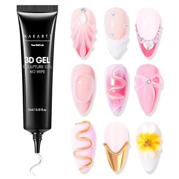 Makartt 3D Gel Nail Glue for Winter Nail Art